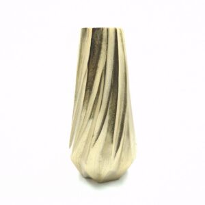 metal vase 18 golden