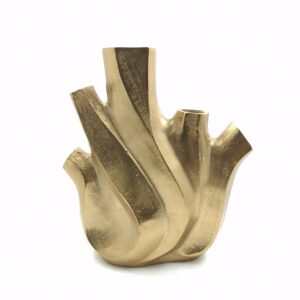metal vase 38 front