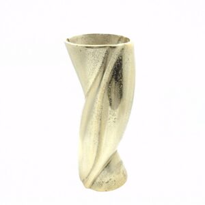 metal vase 44 top golden