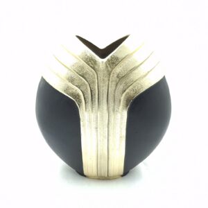 metal vase 55 golden black