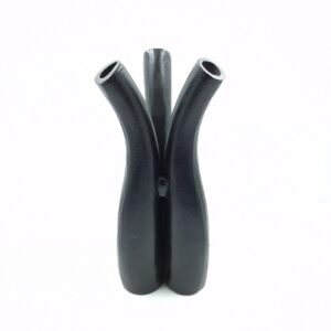 metal vase 63 jointed black