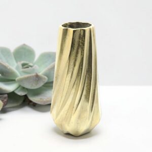metal vase 18 golden lifestyle
