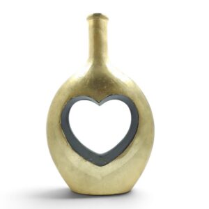 metal vase 58 golden
