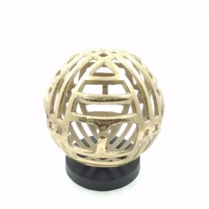 metal figurine 20 earth golden