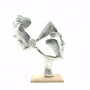 metal figurine 34 two face