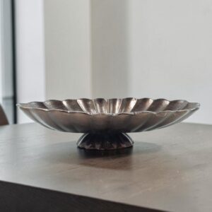 metal bowl 11 fluted lifestyle