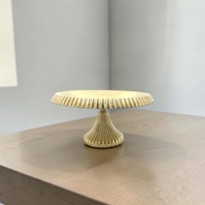metal bowl 14 pedestal platter golden lifestyle