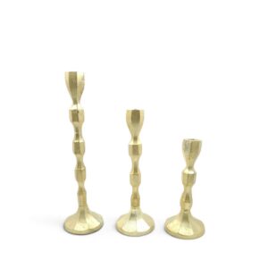 metal candle holder 01 golden