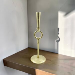 metal candleholder 22 golden hole lifestyle