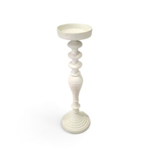 metal candleholder 23 white