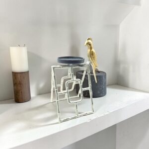 metal candleholder 33 bird