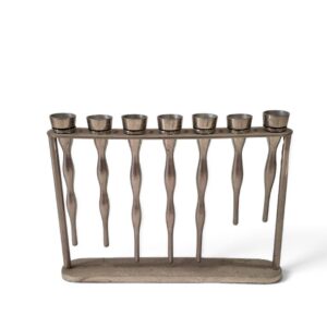 metal candleholder 43 menorah candelabra