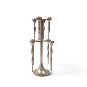 metal candleholder 45 eight candelabra