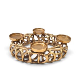 metal candleholder 50 web lattice