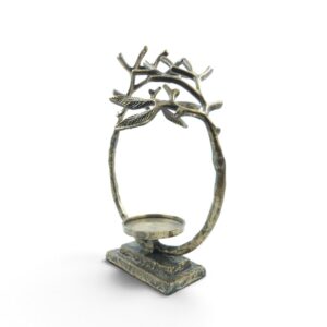 metal candleholder 51 leaf branch