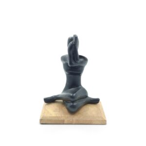 metal figurine 04 yoga front