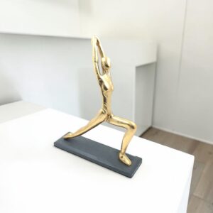 metal figurine 06 yoga front
