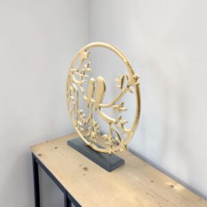 metal figurine 13 bird golden lifestyle