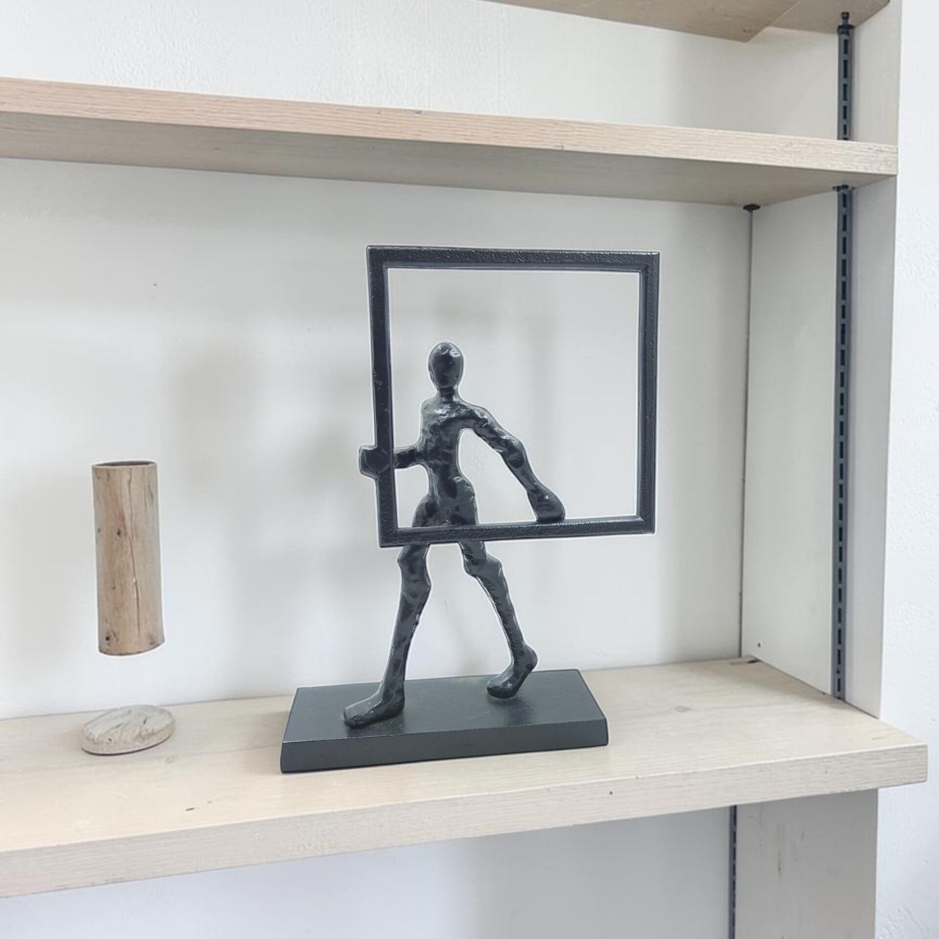 metal figurine 26 man square lifestyle