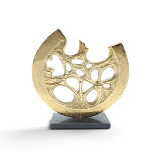 metal figurine 30 holes golden
