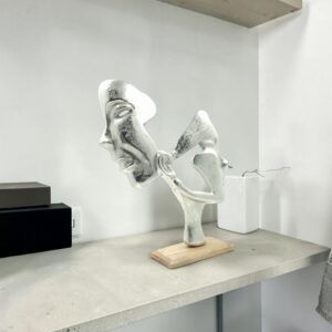 metal figurine 28 two face lifestyle