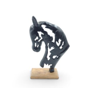 metal figurine 38 horse front