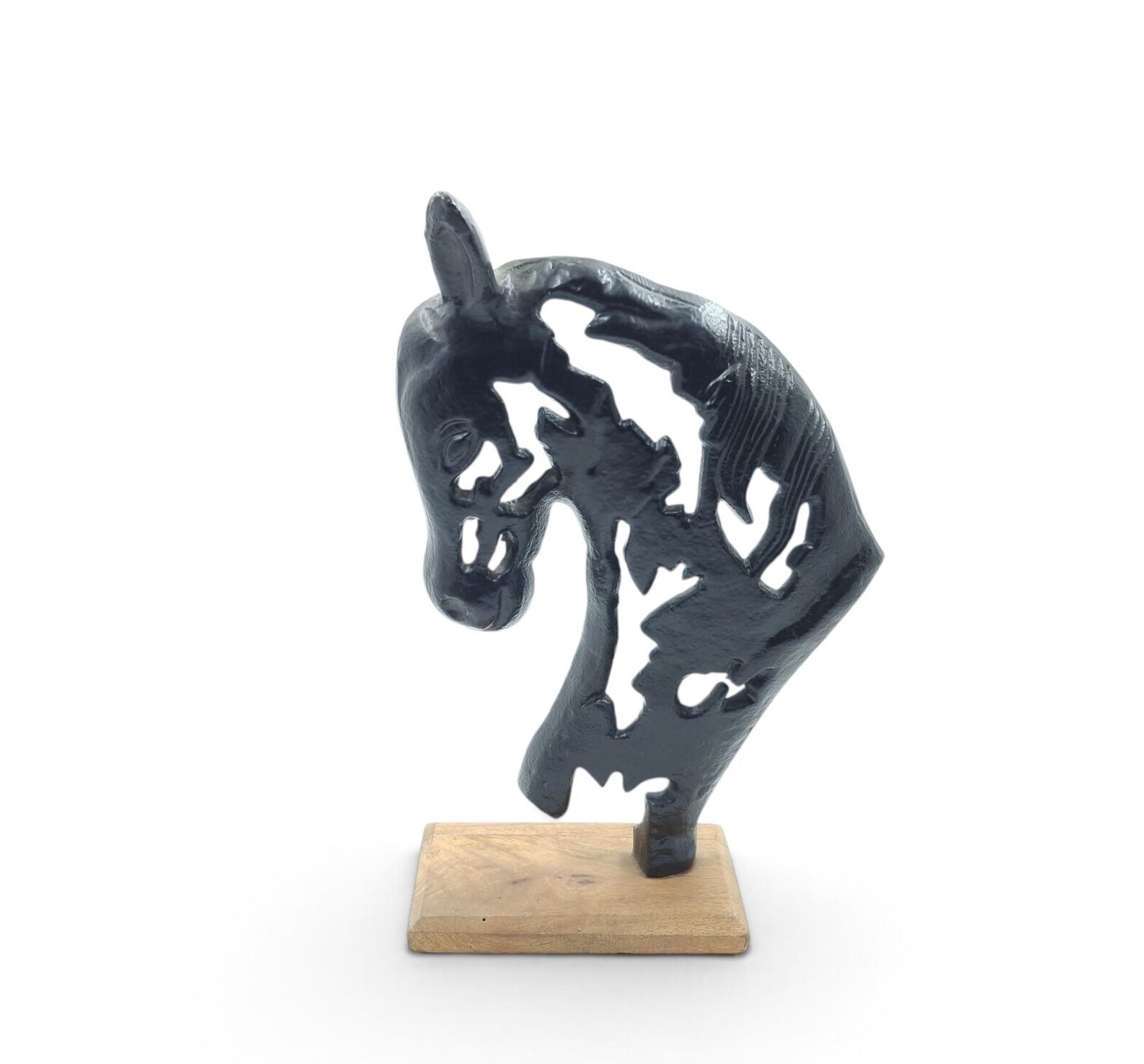 metal figurine 38 horse front