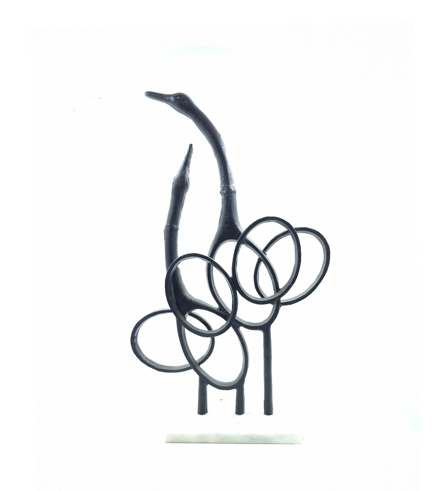 metal figurine 40 crane