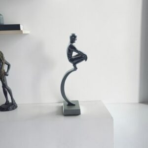 metal figurine 46 man lifestyle