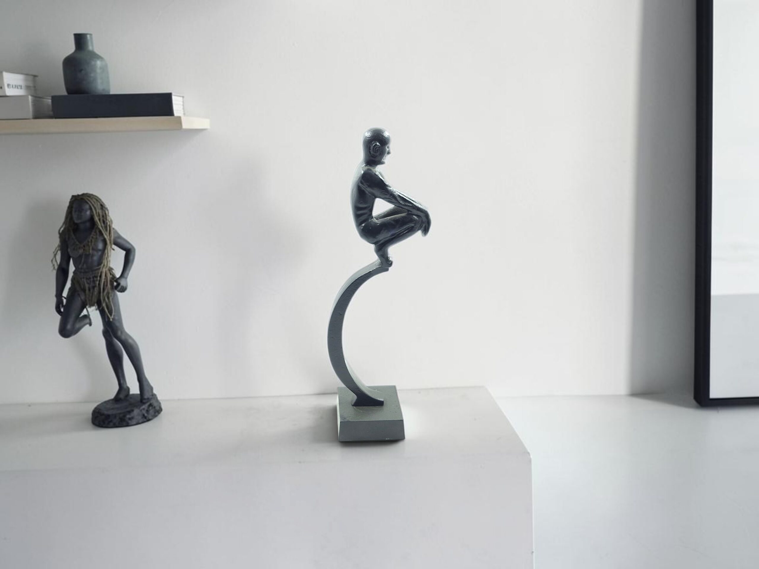 metal figurine 46 man lifestyle
