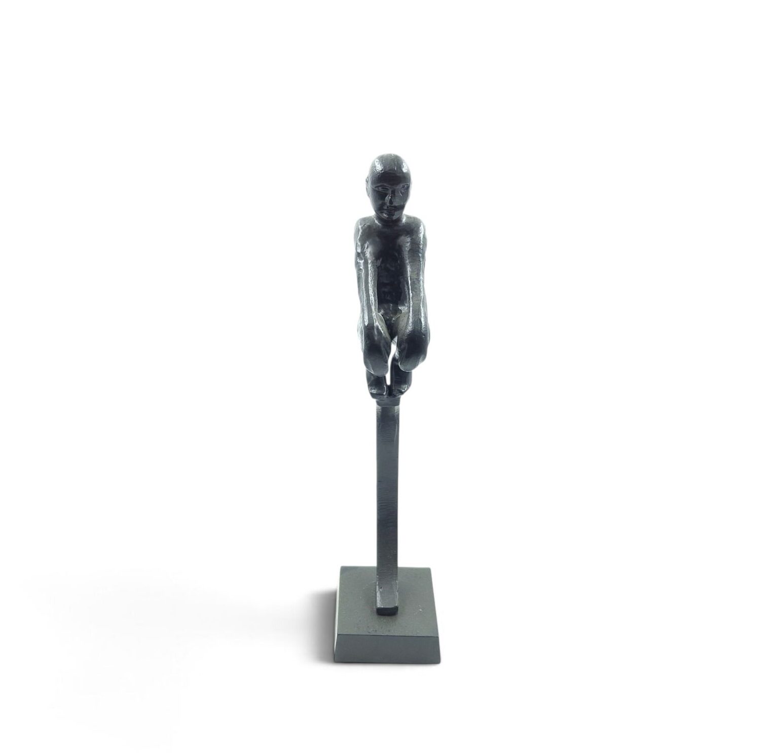 metal figurine 46 man front