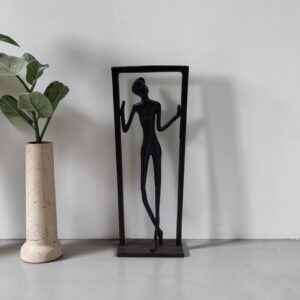 metal figurine 56 man door lifestyle