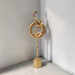 metal figurine 58 peacock lifestyle