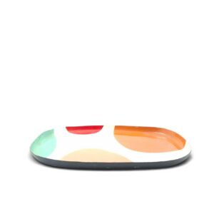 metal tray 22 iron oval