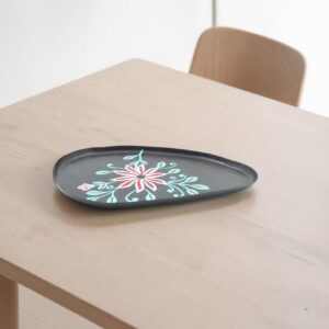 metal tray 24 iron black