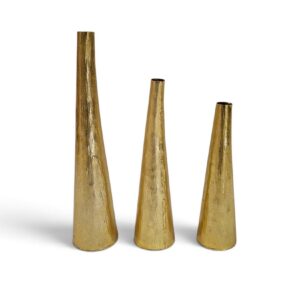 metal vase 69 front set golden floor