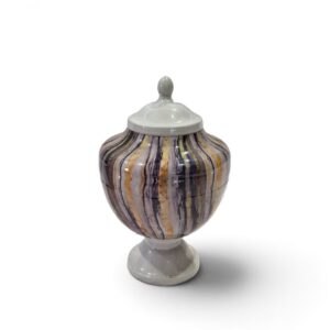 cremation urn 17 pedestal colorful