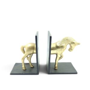 metal bookend 01 horse