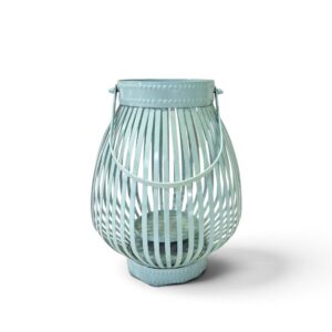 metal lantern 05 green