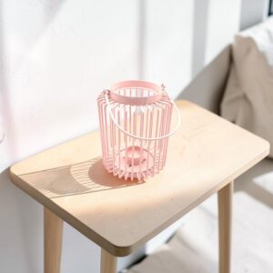 metal lantern 06 pink lifestyle