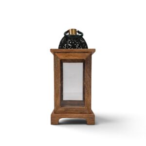 metal lantern 14 wood