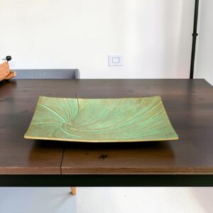 metal tray 33 rectangle patina lifestyle