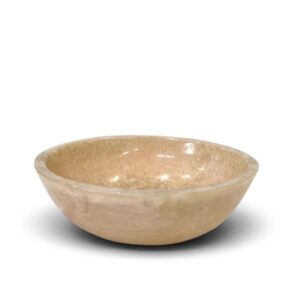 resin bowl 04 yellow