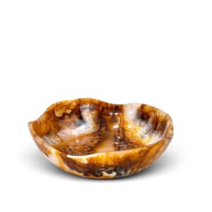 resin bowl 07 marble