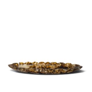 resin bowl 11 brown