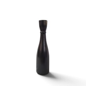 ceramic candleholder 01 black
