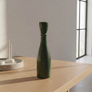ceramic candleholder 02 green lifestyle