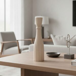 ceramic candleholder 03 white lifestyle