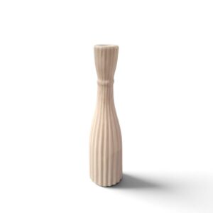 ceramic candleholder 03 white