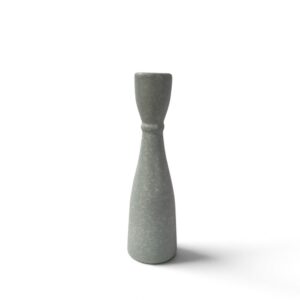 ceramic candleholder 04 gray